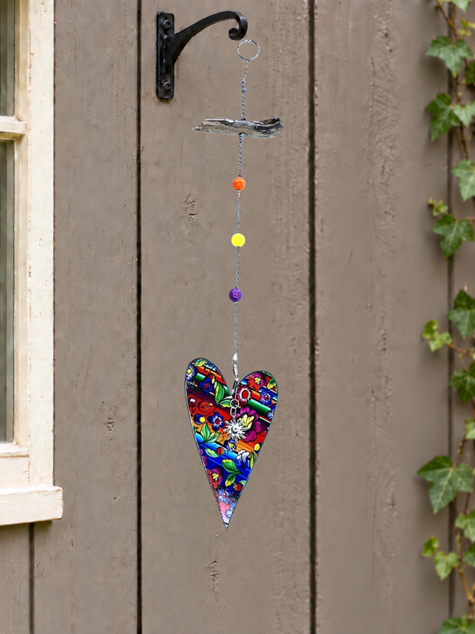 Fiesta Garden Heart