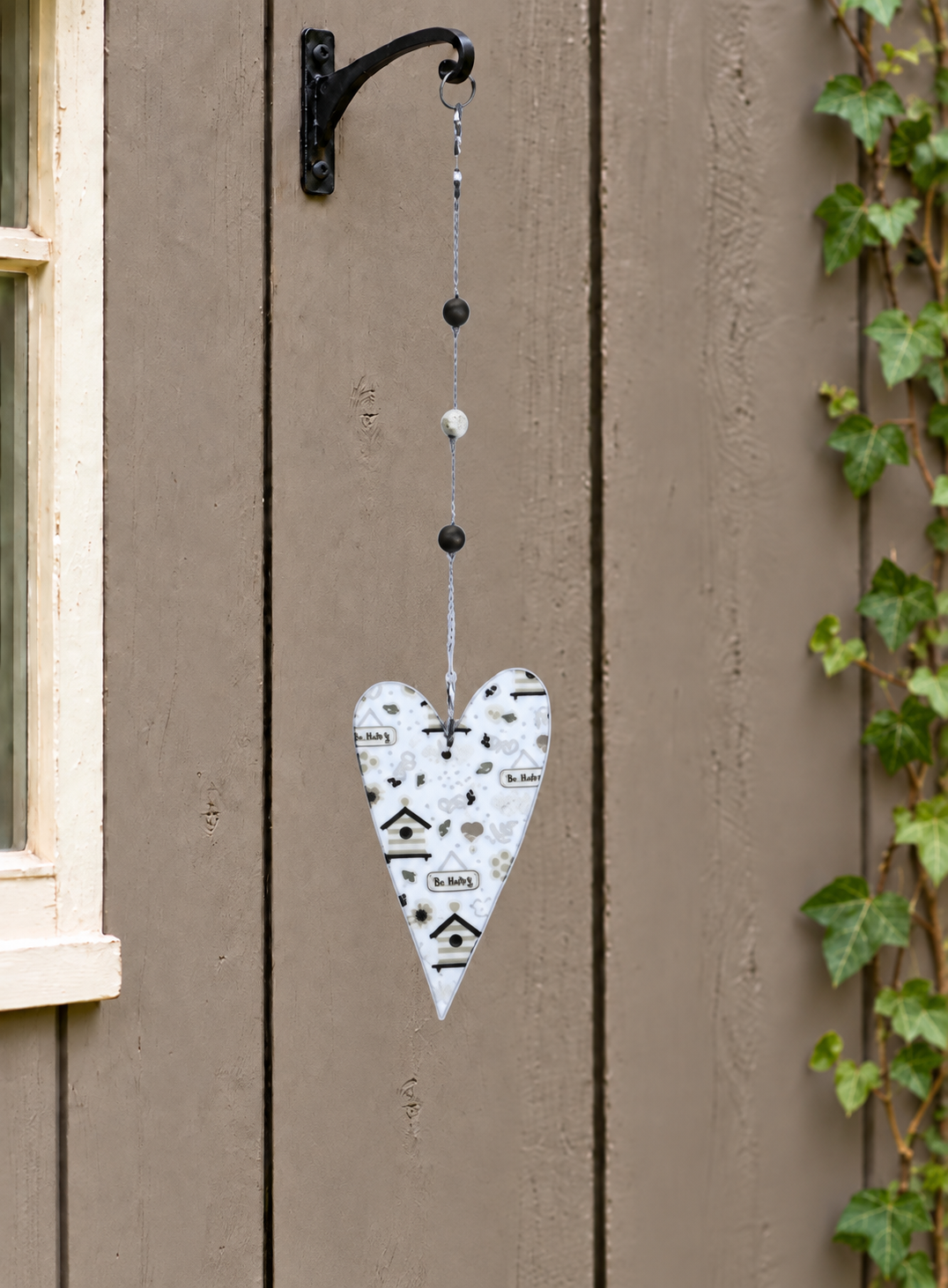Busy Bees Garden Heart