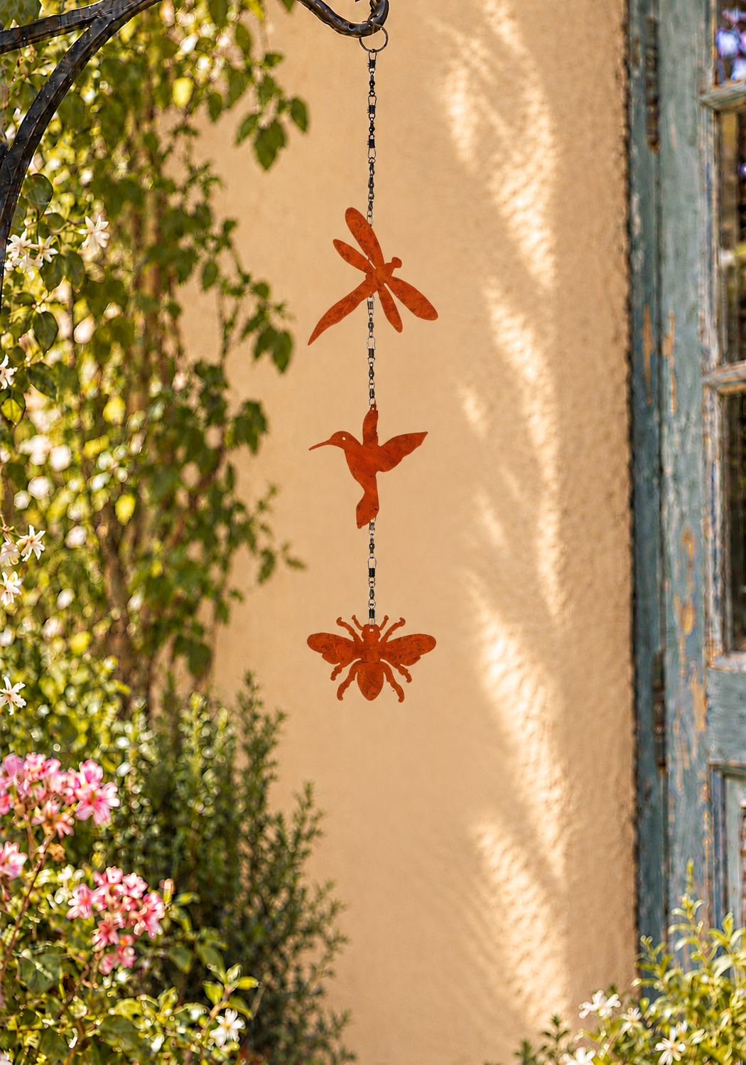 Dragonfly, Hummingbird & Victorian Bee Breeze Dancer