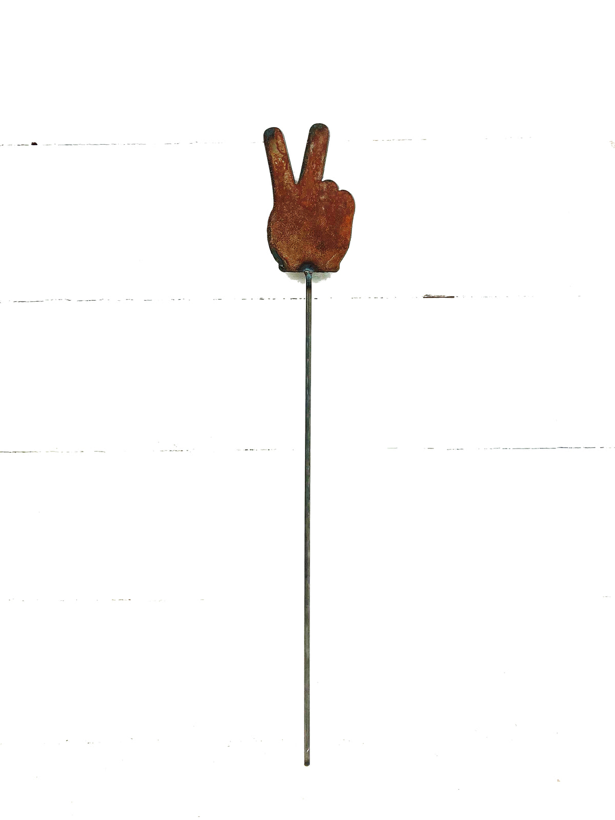 Peace Hand Garden Pick